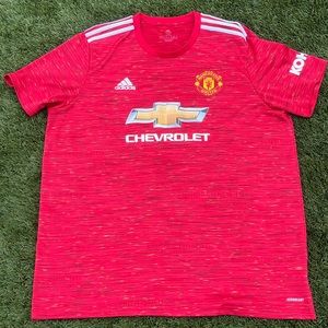Manchester United men’s 2020-21 home jersey in good condition size 2XL